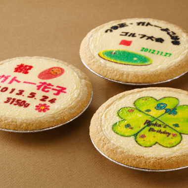 プリントチーズケーキ